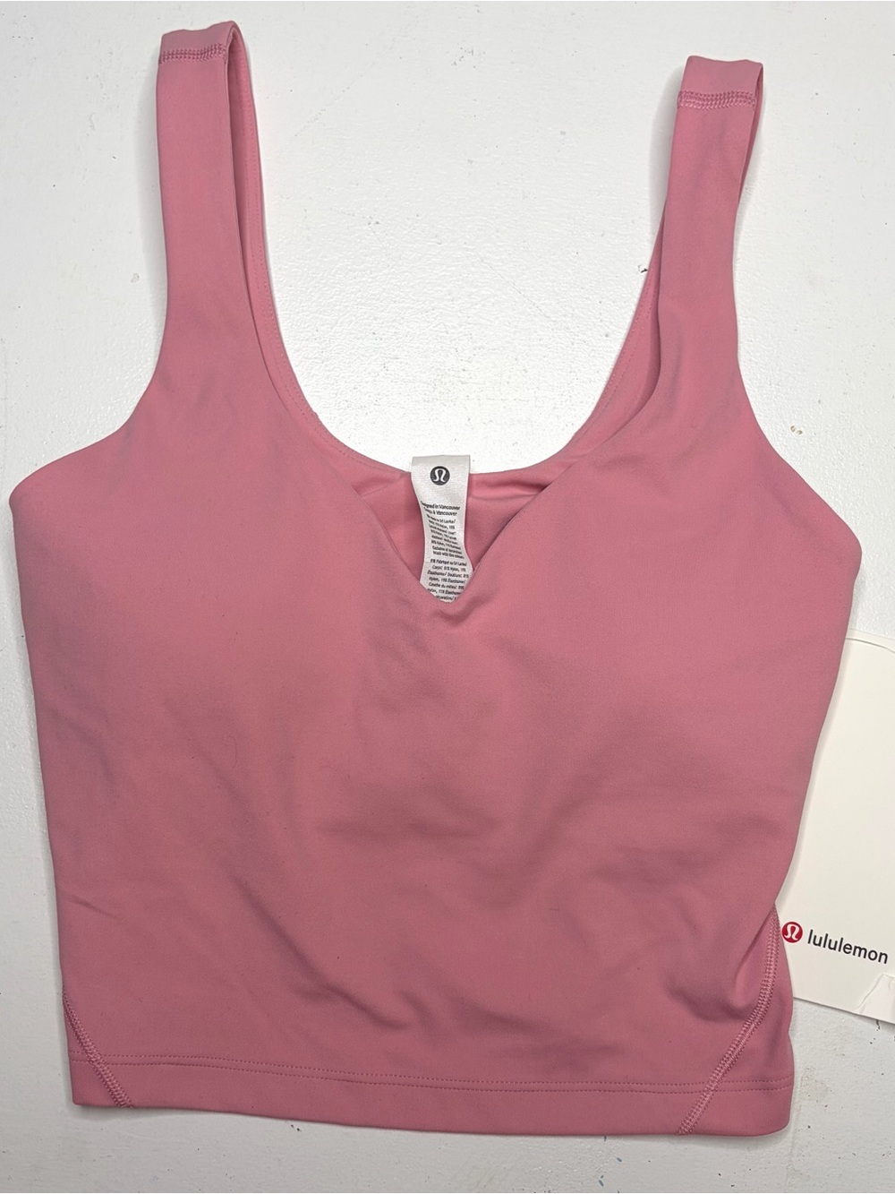 Lululemon Align Tank Top “Pink Tide” Sz 2 NWT